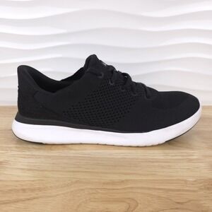 Kizik Lima Sneakers Mens Size 11.5 2E Black Knit Hands Free Slip On Shoes
